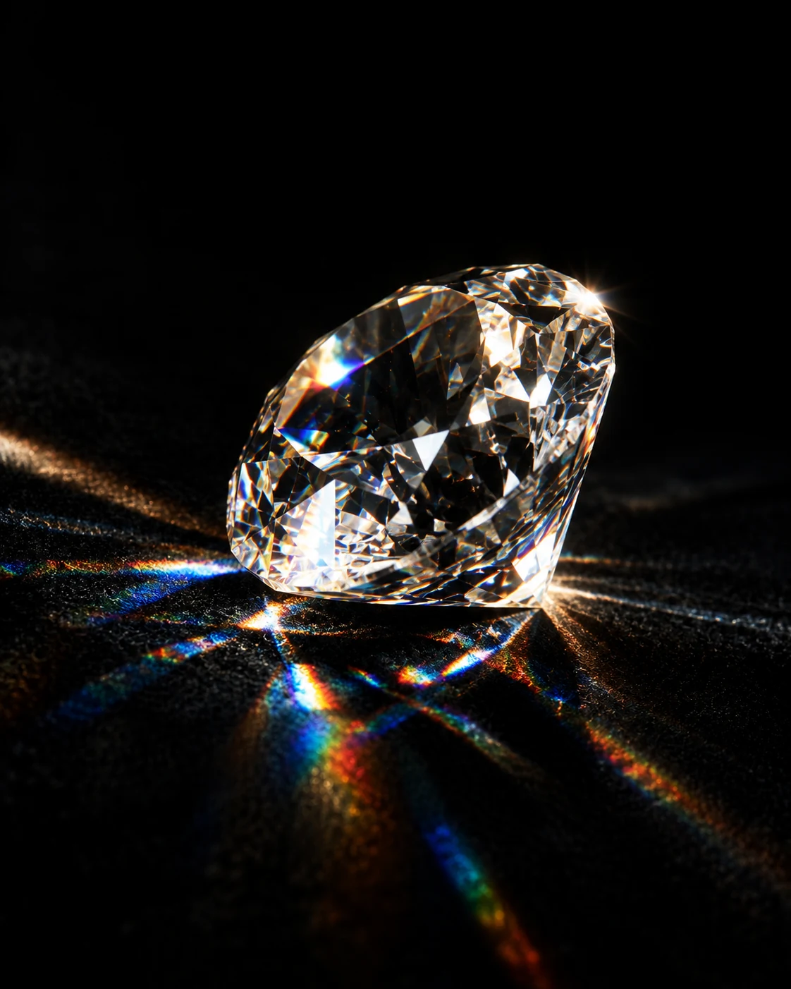 Animation 3D de haute joaillerie mettant en valeur lumière et matière