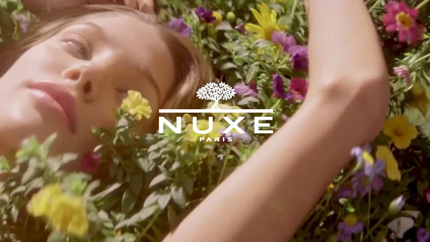 Nuxe - Moodtape cosmétique et animation 3D beauté - Motion Designer Paris